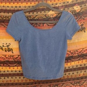 AE Low Back Crop Top